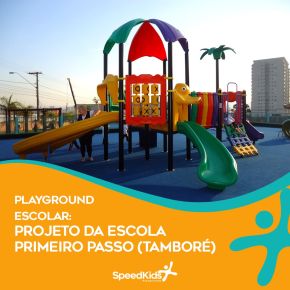 Playground escolar: confira como ficou o projeto da escola Primeiro Passo (Tamboré)